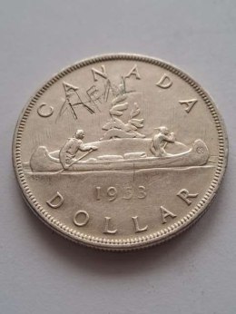 Kanada 1 dolar Elżbieta II 1953 r