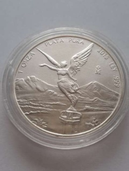 Meksyk Onza Plata Pura 2015 r