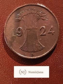 Niemcy 1 Pfennig 1924 A r
