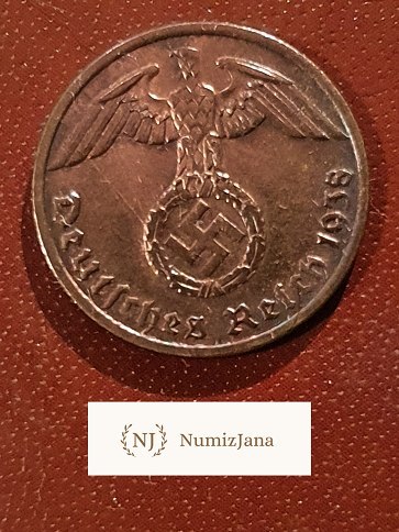 Niemcy 1 Pfennig 1938 r