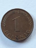 Niemcy 1 Pfennig 1950 r Litera D