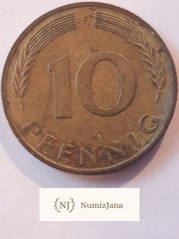 Niemcy 10 Pfenning 1977 r F