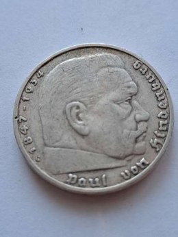 Niemcy 5 Marek Hindenburg 1935 r G