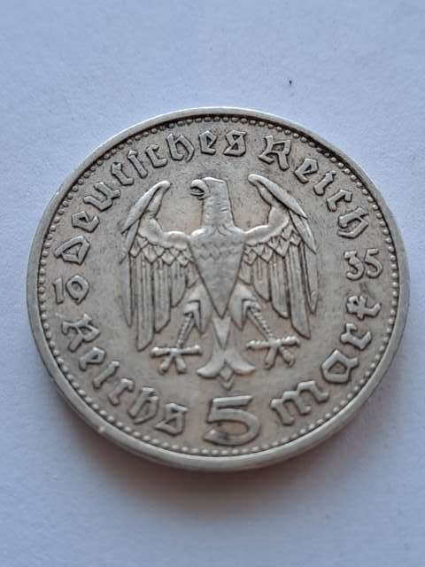 Niemcy 5 Marek Hindenburg 1935 r G
