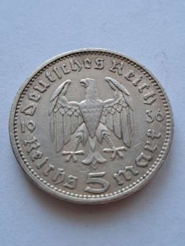 Niemcy 5 Marek Hindenburg 1936 r A
