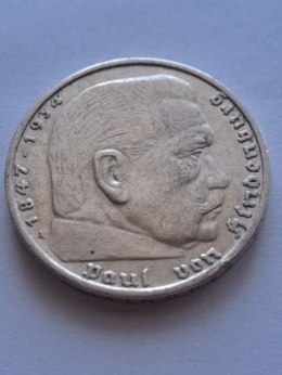 Niemcy 5 Marek Hindenburg 1936 r A