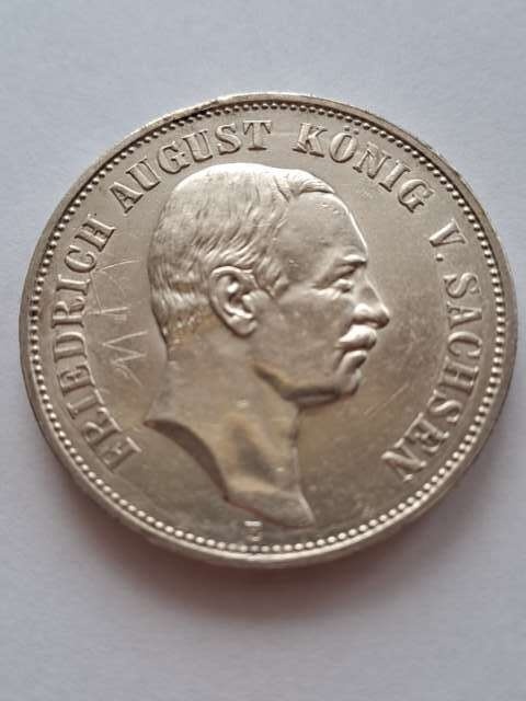 Niemcy 5 Marek Saksonia 1914 r