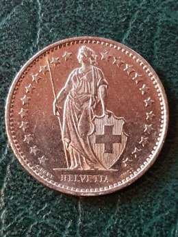 Szawajcaria 1/2 Franka 1981 r