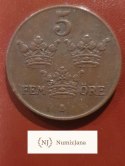 Szwecja 5 Ore 1943 r