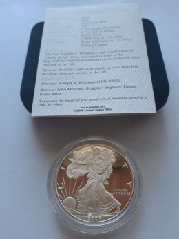 USA Dollar West Point Mint 2005 r Proof