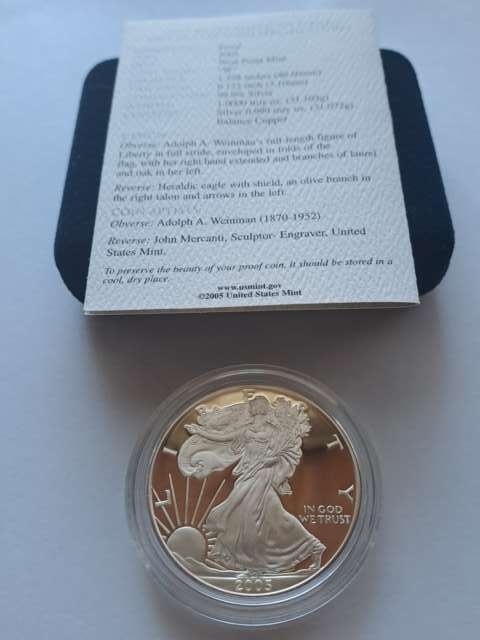 USA Dollar West Point Mint 2005 r Proof