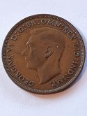 Wielka Brytania 1/2 Penny 1943 r