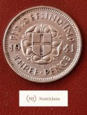 Wielka Brytania 3 Pensy 1941 r