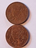 2 Eurocent Lot 2 szt