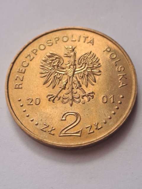 2 zł Kopalnia Soli w Wieliczce 2001
