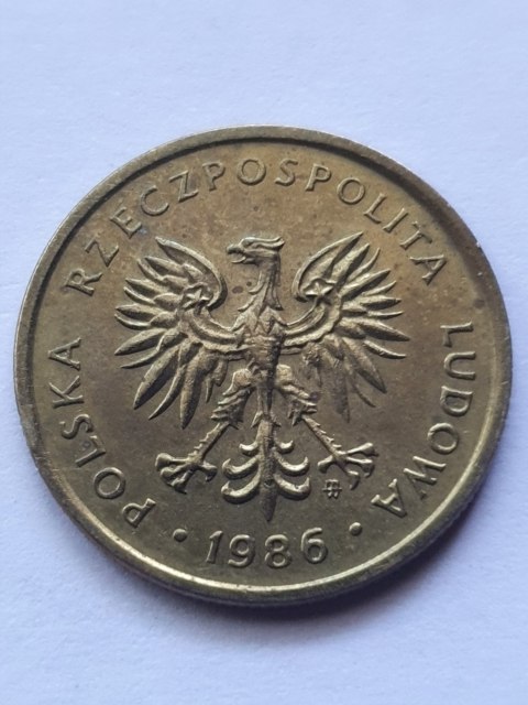 2 złote 1986 r