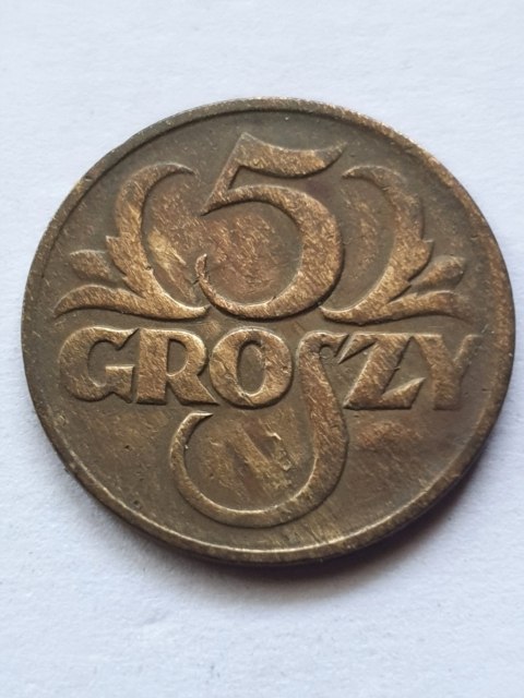 5 groszy 1928 rok