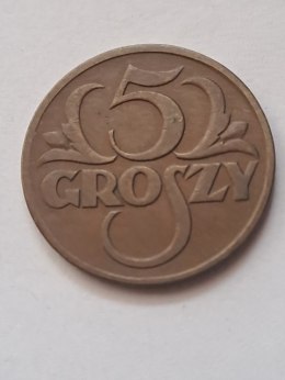 5 groszy 1928 rok