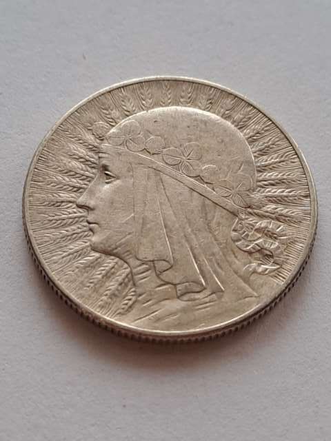 5 zł Głowa Kobiety 1933 r