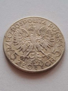 5 zł Głowa Kobiety 1933 r