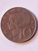 Austria 10 Schilling 1974 r