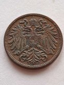 Austria 2 halerze Franciszek Józef I 1903 r