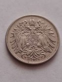 Austria 20 haler Franciszek Józef 1893 r