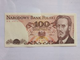 Banknot 100 zł Ludwik Waryński 1986 r seria RR