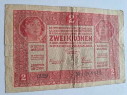 Banknot 2 korony 1917 r