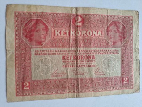 Banknot 2 korony 1917 r