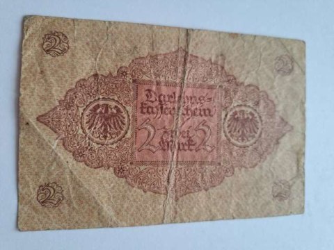 Banknot 2 marki 1920 r