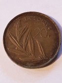 Belgia 20 Franków 1980 r