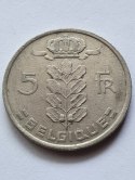 Belgia 5 Franków 1975 r