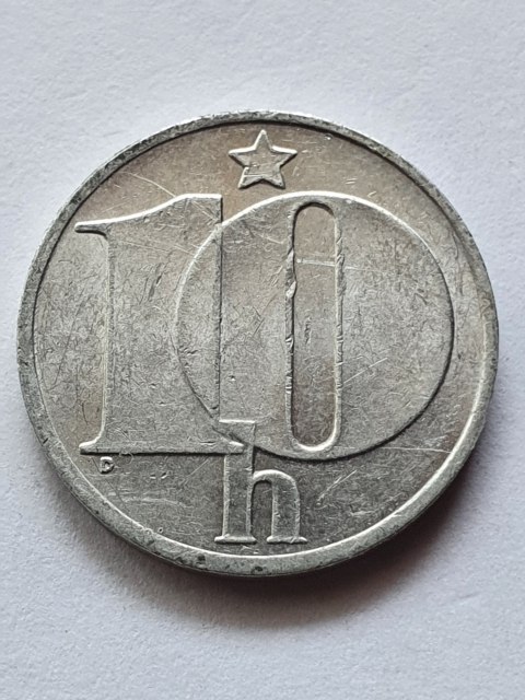 Czechosłowacja 10 Halerzy 1989 r