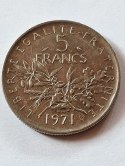 Francja 5 Franków 1971 r