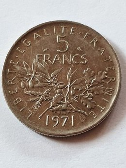 Francja 5 Franków 1971 r