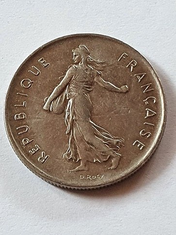 Francja 5 Franków 1971 r