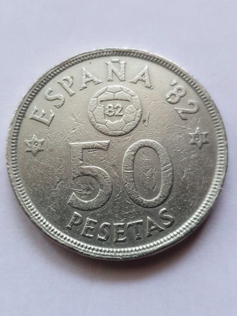 Hiszpania 50 Peset 1980 r