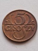 II RP 5 groszy 1938 rok