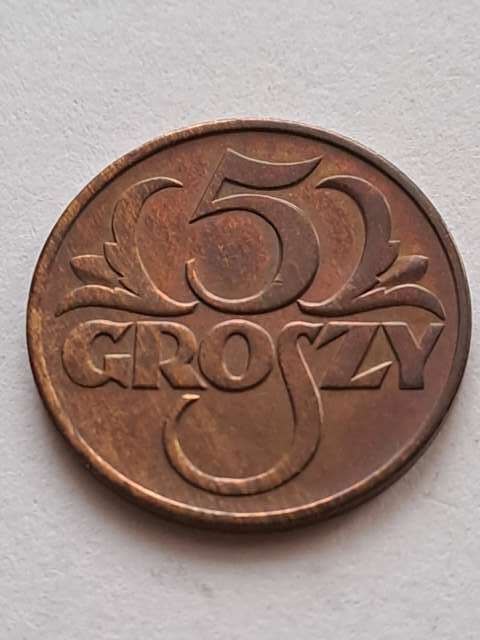 II RP 5 groszy 1938 rok