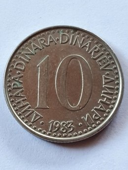 Jugosławia 10 Dinarów 1983 r