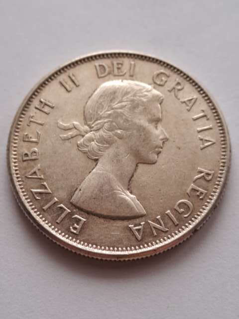 Kanada 50 centów Elżbieta II 1960 r