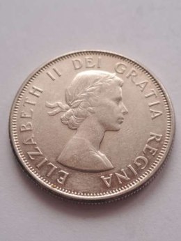 Kanada 50 centów Elżbieta II 1960 r
