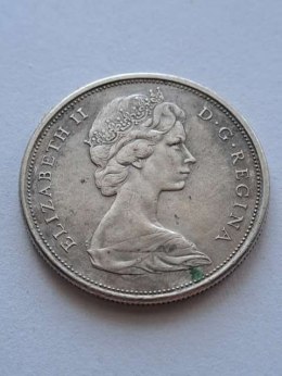 Kanada 50 centów Elżbieta II 1966 r