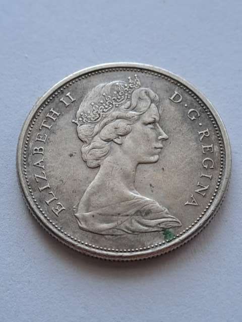 Kanada 50 centów Elżbieta II 1966 r