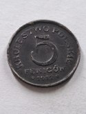 Królestwo Polskie 5 Fenigów 1917 r