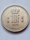 Luksemburg 10 Franków 1976 r