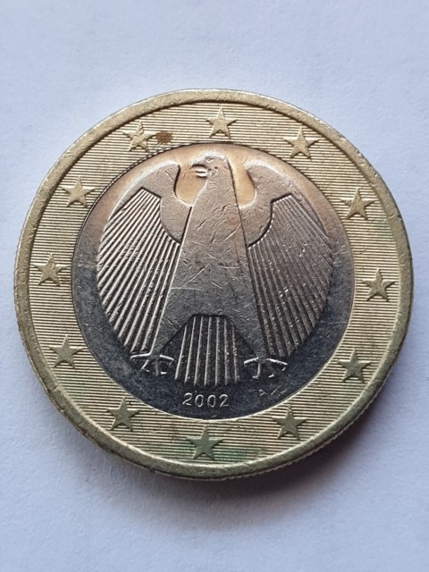 Niemcy 1 Euro 2002 r