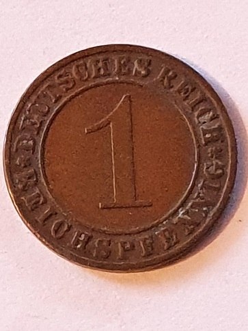 Niemcy 1 Pfenning 1930 A