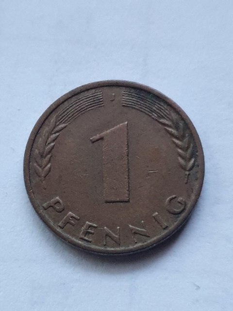 Niemcy 1 Pfenning 1950 r J
